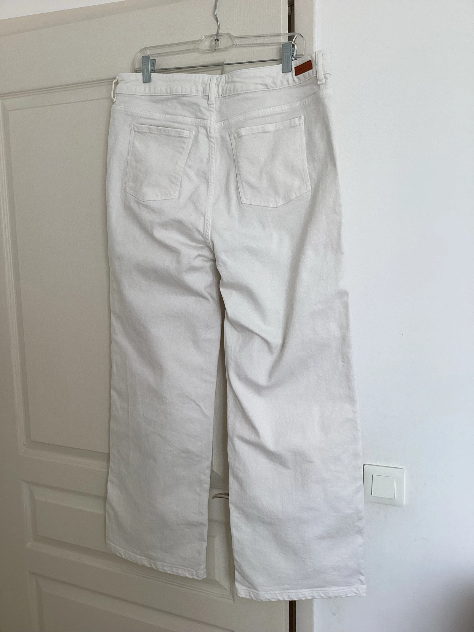 Pantalon blanc grosse toile , large taille 46  «  JOHDPUR » – photo 4